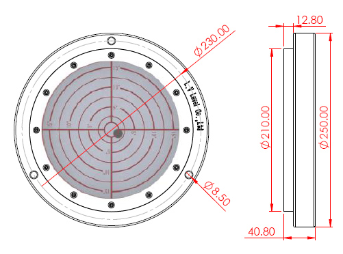 Subsea Bullseye Levels SBL5648-7 size